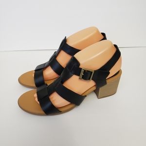 Kork Ease Sandals Cornelia Leather Block Heel

9